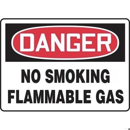 Accuform OSHA DANGER SAFETY SIGN NO SMOKING MCHG073XL MCHG073XL